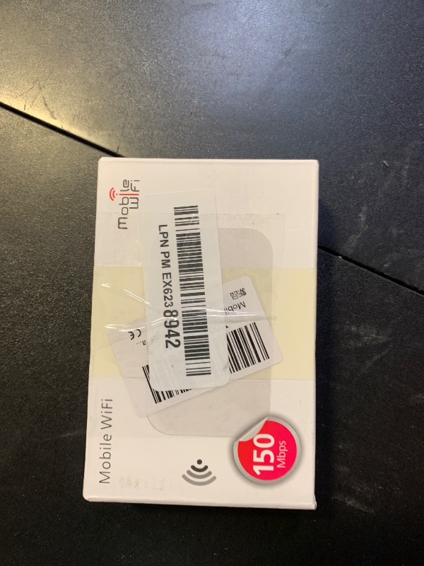Photo 1 of Mobile Hotspot, Portable Travel Router 150Mbps High Speed SIM Card (Not Provide) Hotspot Device 4G Strong Coverage Mobile Internet Router for Car Home Office Travel