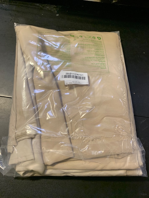 Photo 1 of NICETOWN Weighted Outdoor Curtains for Patio Waterproof 84 inches Long 2 Panels, Windproof Drapes Top & Bottom Grommets, Thermal Insulated Blinds Keep Privacy for Yard/Porch, Biscotti Beige, 52" Wide