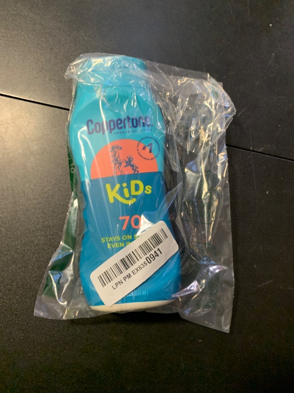 Photo 1 of Coppertone Kids Sunscreen Lotion SPF 70, Water Resistant Sunscreen for Kids, 8 Fl Oz Bottle