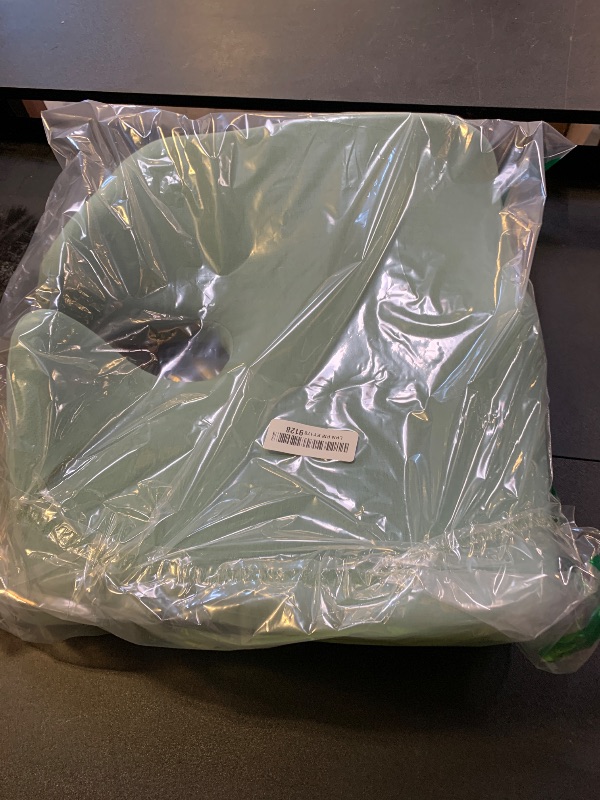 Photo 1 of C CUSHION LAB Patented Pressure Relief Seat Cushion for Long Sitting Hours on Office/Home Chair, Car, Wheelchair - Extra-Dense Memory Foam for Hip, Tailbone, Coccyx, Sciatica - Wellness Green