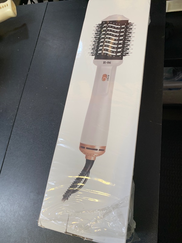 Photo 1 of Lopeie Hair Dryer Blow Dryer Brush in One, 4 in 1 Hair Dryer and Styler Volumizer with Oval Barrel, Professional Salon Hot Air Brush for All Hair Types, Bright White