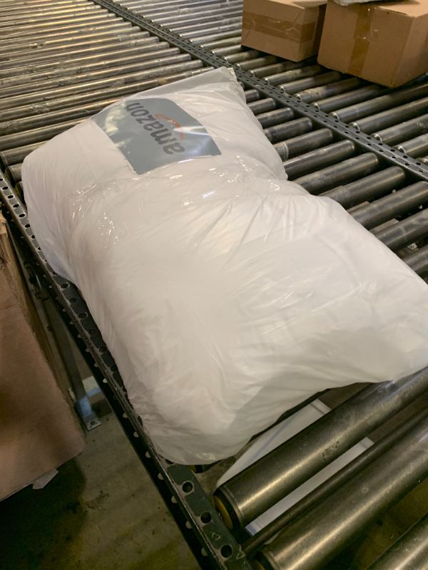 Photo 1 of MIULEE Throw Pillows Inserts, Pack of 2 20x20 Inch 100% Virgin Fiber Filling Bed Couch Pillows
