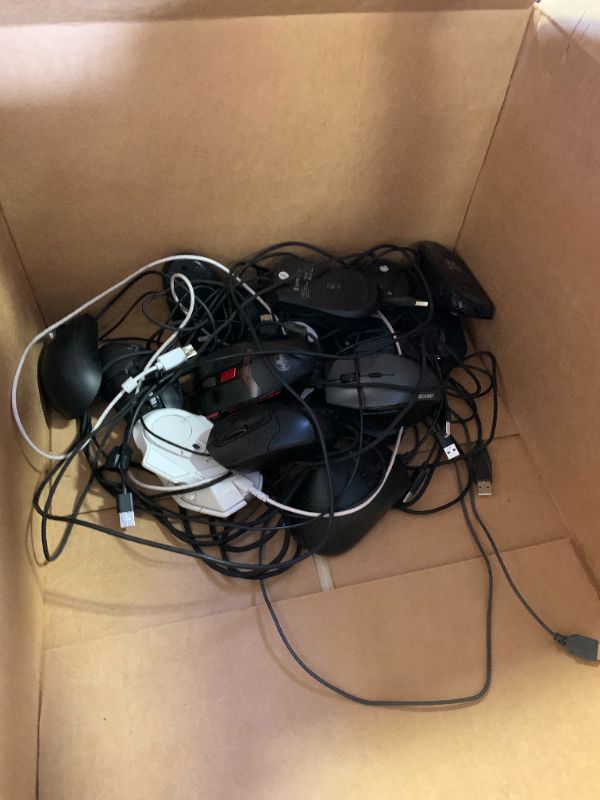 Photo 1 of BOX SET OF MOUSES FOR COMPUTERS 