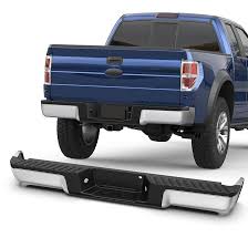 Photo 1 of KUIPERAUTO CHROME REAR STEP BUMPER 2009-2014 FORD F150