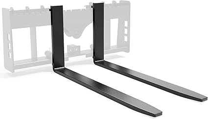 Photo 1 of YITAMOTOR 42" Pallet Forks Forklift Blades, 2500lbs Universal Skid Steer Pallet Forks Attachment, Heavy Duty Quick Attach Forklift Blades for Kubota Bobcat Skid Steer Loaders Tractors, 2 Packs