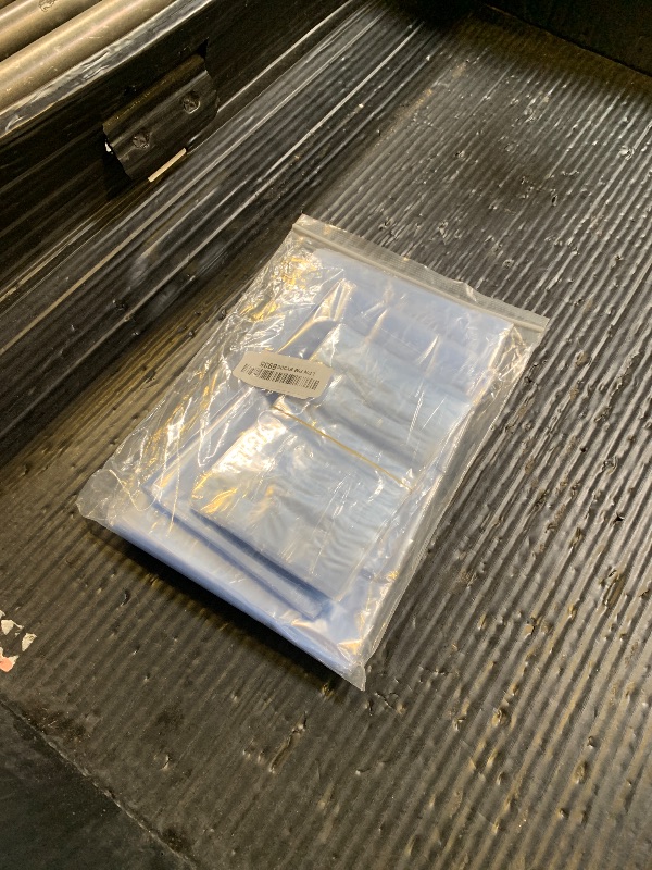 Photo 1 of 200Pcs Heat Shrink Wrap Bags – 3 Sizes 4x6" (120) 8x10" (50) 10x12" (30) Clear PVC Plastic – Compatible with Any Heat Gun or Hair Dryer at Medium Temperature – Great for Wrapping DIY Crafts and Gifts