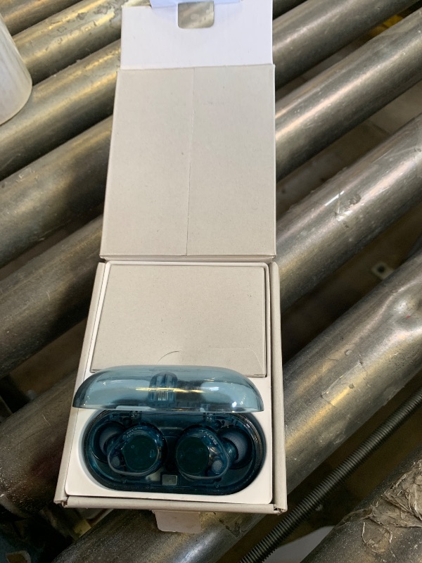 Photo 1 of Sony WF-C710N Truly Wireless Noise-Canceling Earbuds with up to 30-Hour Battery Life, Lightweight and Secure, Glass Blue