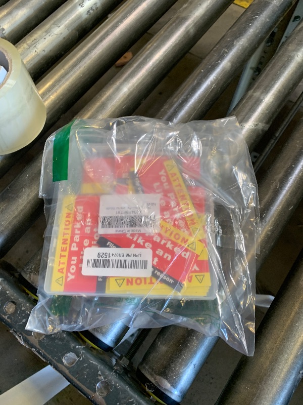 Photo 1 of Yasdyri 150PCS You Parked Like an Idiot Business Cards, Bad Parking Cards Funny Parking Violation Tickets Learn To Park Polite Reminder Business