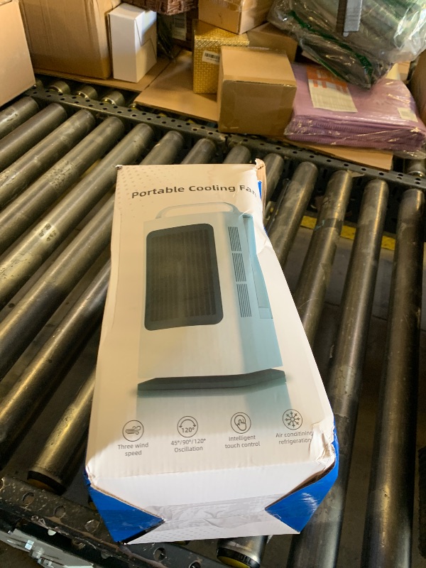 Photo 1 of XAMATTS Portable Air Conditioners, 1700ml Evaporative Air Cooler with Remote, 120° Oscillating Mini Air Conditioner Portable with 3 Speeds & 1-7H Timer, Portable AC Unit Fan for Indoors Bedroom Office
