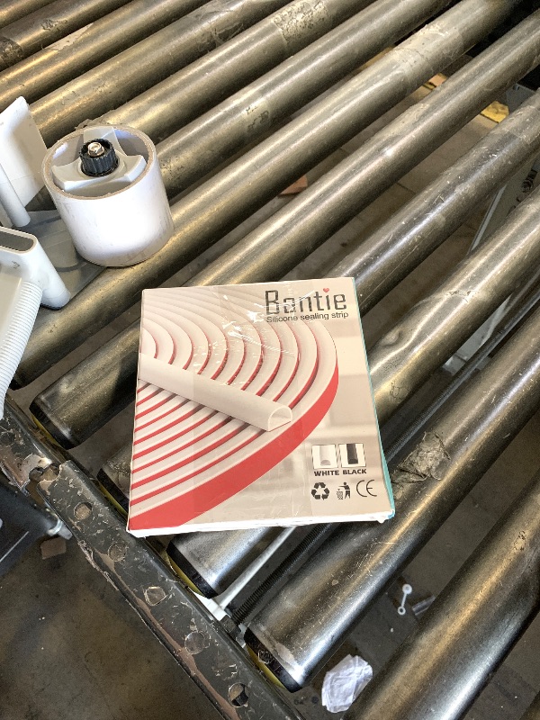 Photo 1 of Bantie 20FT Weather Stripping Door Seal - Self Adhesive Weather Insulation Strip Weatherstripping Silicone D Shaped Seal Strip Door Frame Gap Filler/Window Soundproofing