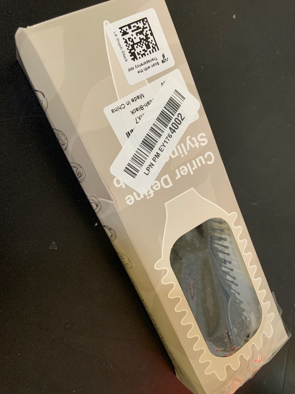 Photo 1 of Curl Defining Brush,2024 Curly Hair Brush,Vented Hair Brush for Detangling, Shaping and Defining Curls For Women and Men Less Pulling (Black)