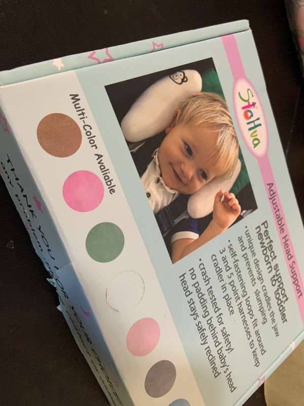 Photo 1 of Adjustable Infants and Baby Neck Head Support,U-Shape Children Travel Pillow Cushion for Car Seat,Offers Protection Safety for Kids