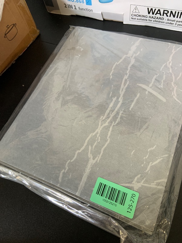 Photo 1 of [Silver] Leather/Leatherette Patches/Sheets for Laser Engraving Iron-on with Heat Press Adhesive Backing,Blank Laserable Faux Pu Leather Material Supplies(5 Pcs/Package)