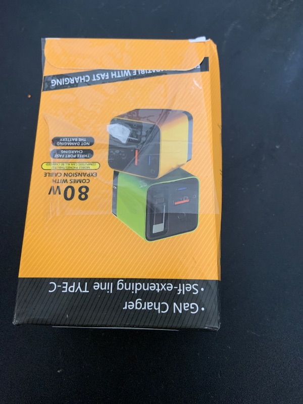 Photo 1 of Tobre 3 in 1 GaN Charger for iPhone 17,Scalable 80W Max Fast Charging Block, Retractable Phone Charger Wall Plug,80W All in One Charger Retractable Cable iPhone 17 Pro Max/16/15,Galaxy S25,Pixel,iPad