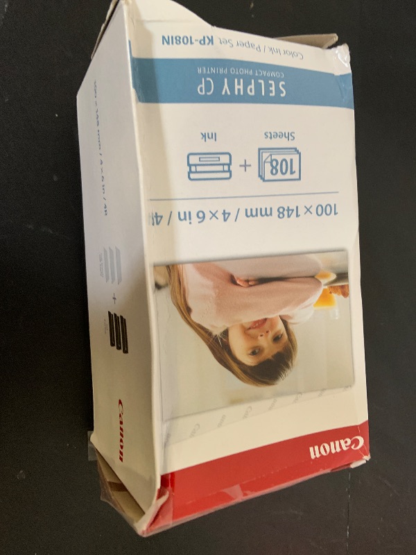Photo 1 of Canon Color Ink Paper Set KP-108IN 4X6 108 Sheets