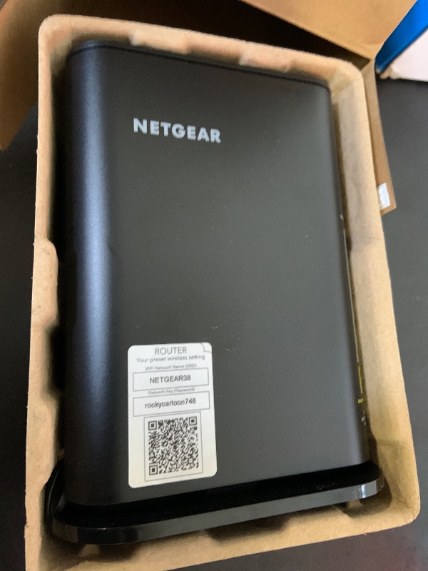 Photo 1 of NETGEAR 4-Stream WiFi 6 Router (R6700AX) – Security Features, AX1800 Wireless Speed (Up to 1.8 Gbps), Covers up to 1,500 sq. ft., 20 Devices – Free Expert Help