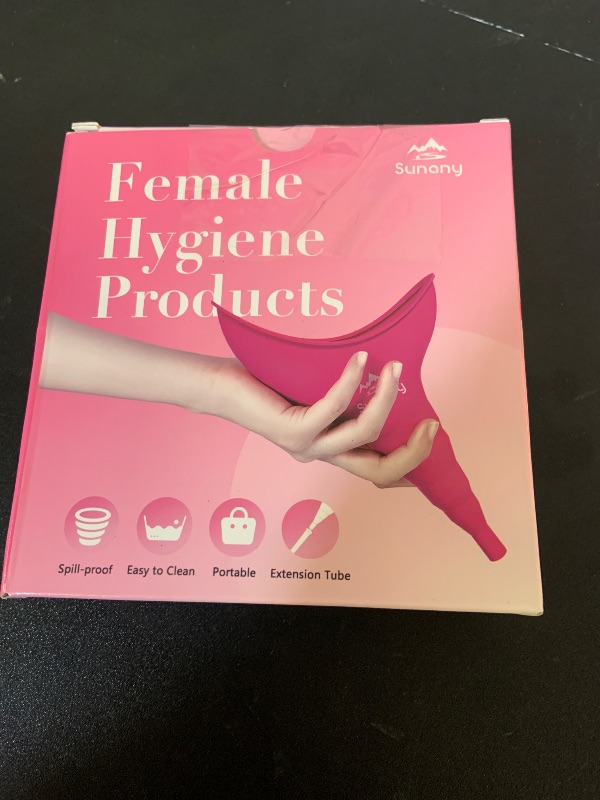 Photo 1 of Female Urination Device, Reusable Female Urinal Silicone Women Pee Funnel Allows Women to Pee Standing Up, Portable Womens Urinal is The Perfect Companion for Camping,Outdoor,Travel