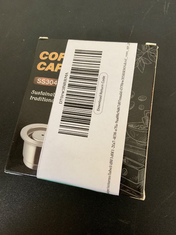 Photo 1 of LIHONG Reusable Coffee Pods, Stainless Steel Reusable Espresso Capsules Compatible with Nespresso Original Line (1 pack)