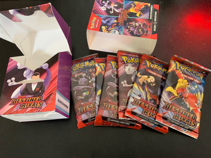 Photo 1 of Generic Brand Pokemon Scarlet & Violet - Destined Rivals Booster Bundle - 6 Packs