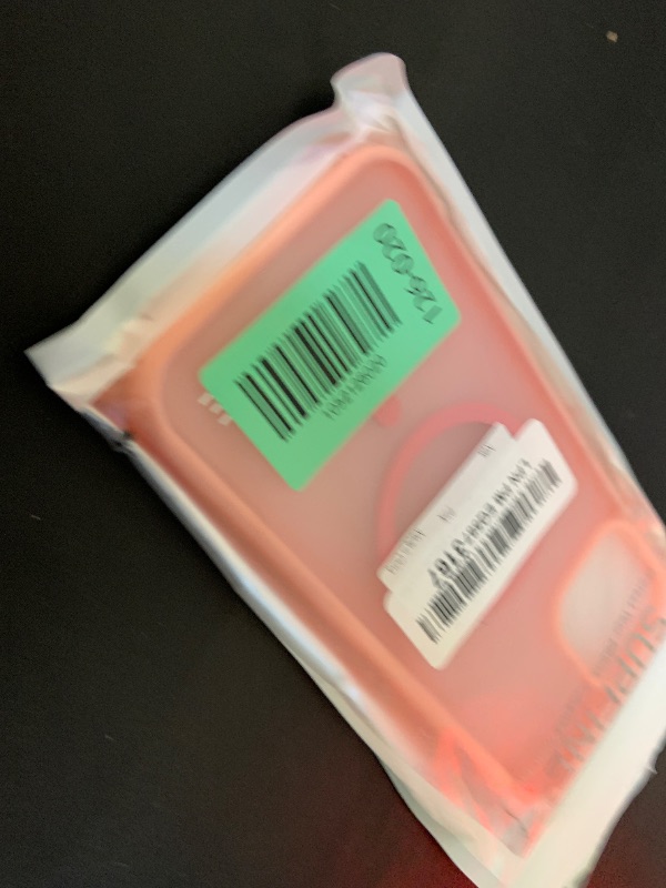 Photo 1 of SUPFINE Magnetic for iPhone 13 Pro Max Case (Compatible with MagSafe) (Military Grade Drop Protection) Translucent Matte Shockproof Phone Case,Pink