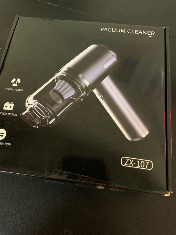 Photo 1 of helloleiboo Mini Vacuum Cleaner 8000PA Handheld Vacuum Cordless 3 in 1 Portable Car Vacuum Rechargeable Handheld Car Vacuum Cleaner Dust Collector Blower Hand Pump for Home