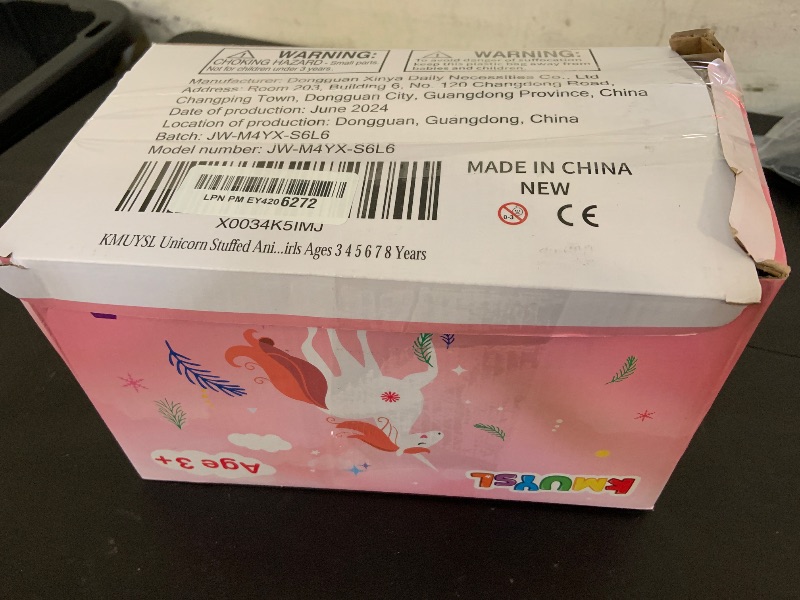 Photo 1 of KMUYSL Toys for Girls Ages 3 4 5 6 7 8+ Years - Unicorn Mommy Stuffed Animal with 4 Baby Unicorns in Her Tummy, Soft Unicorn Plush Toys Set, Christmas Birthday Gifts for Baby, Toddler, Kids