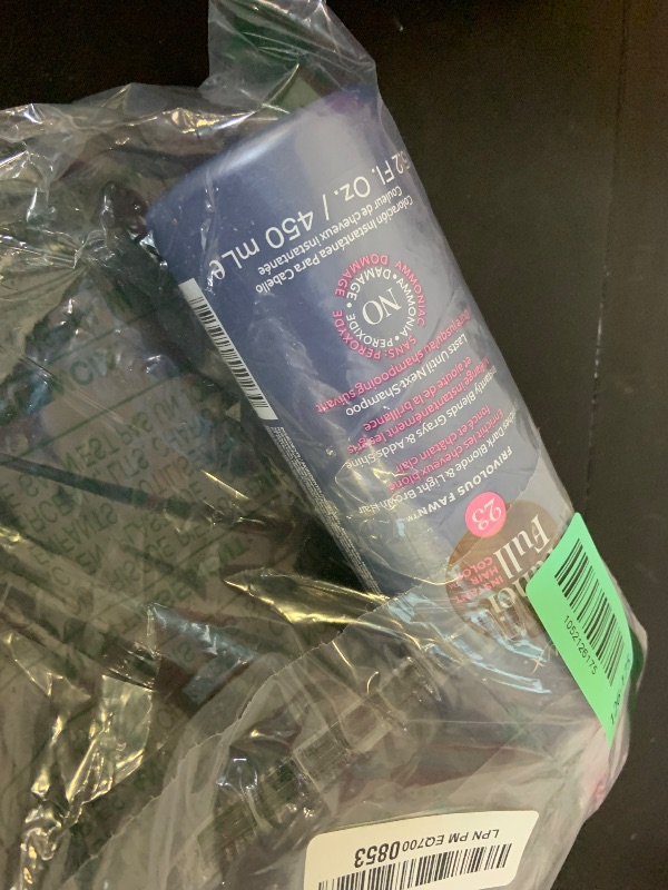 Photo 1 of Roux, Fanci-Full Instant Hair Color Rinse, 23 Frivolous Fawn ,Temporarily Evens Tones, Blends Away Gray, 15.2 Oz
