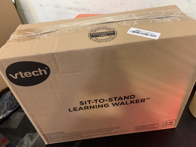 Photo 1 of VTech Sit-to-Stand Learning Walker (Frustration Free Packaging), Blue