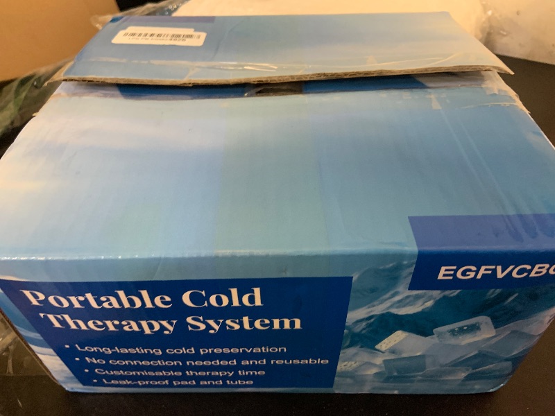Photo 1 of Portable Ice Machine for Shoulder After Surgery, 10 Quart Rotator Cuff Cold Therapy Machine with Programmable Timer, Home Cryotherapy System for Shoulder Replacement Post-Surgery Swelling, Sprains