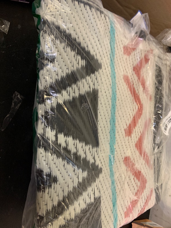 Photo 1 of Outdoor Rugs Patio Camping Waterproof - 5x8 Plastic Straw Patio Rug Portable for Campers, Outside RVs Mat, Outdoor Area Carpet for Patios Clearance, Backyard Porch, Balcony, Picnic