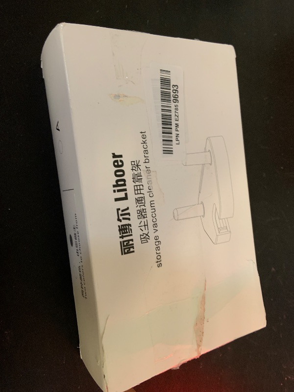 Photo 1 of Vacuum Wall Mount Holder Universal Stand Bracker Suitable for The Handheld Diameter is 1.25-1.52Inch Vacuum Cleaner and for V6 V7 V8(White)