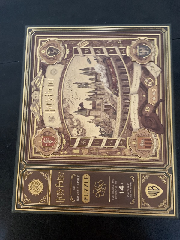 Photo 1 of theory11 Harry Potter Jigsaw Puzzle - 1,000 Piece Jigsaw Puzzle - Officially Licensed Harry Potter Merchandise & Collectibles - Precision Fit and Premium Quality - Intermediate Puzzle