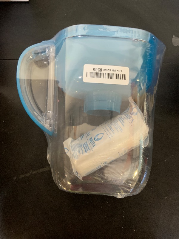 Photo 1 of Brita Metro Water Filter Pitcher with SmartLight Change Indicator, BPA-Free, Replaces 1,800 Plastic Water Bottles a Year, Lasts Two Months, Includes 1 Filter, Small - 6-Cup Capacity, Turquoise
