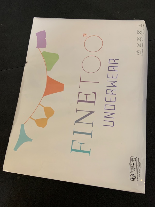 Photo 1 of FINETOO Seamless Underwear for Women High Waisted Tummy Control Panties No Show Nylon Womens Briefs 4 Pack S-XXXL Black