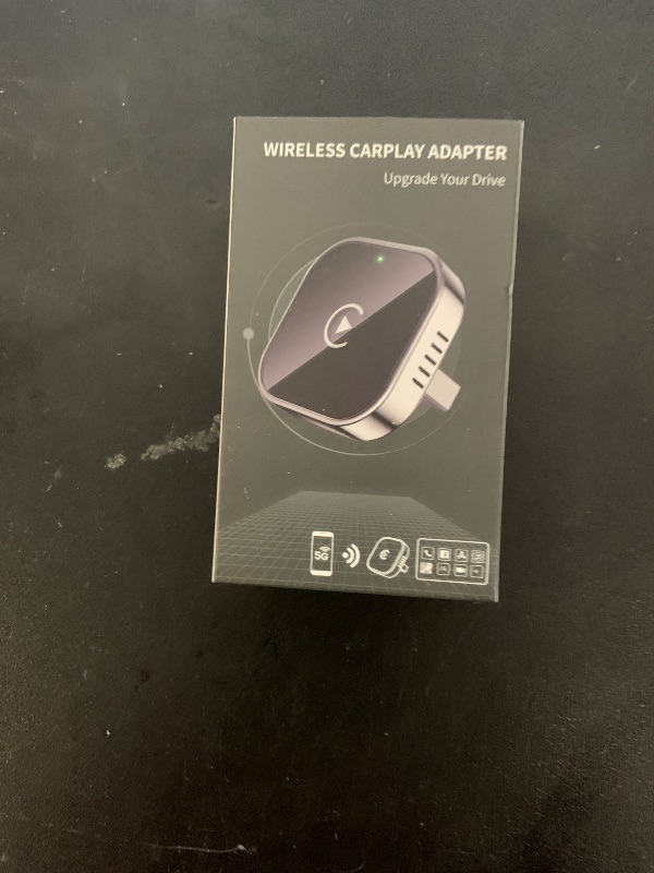 Photo 1 of Teeran Wireless CarPlay Adapter 2025 Upgrade Wired CarPlay to Wireless, Mini Cube Design for Cars with Built-in Wired Apple CarPlay Plug and Play Easy Use Fast Stable Connection Car Play for iPhone