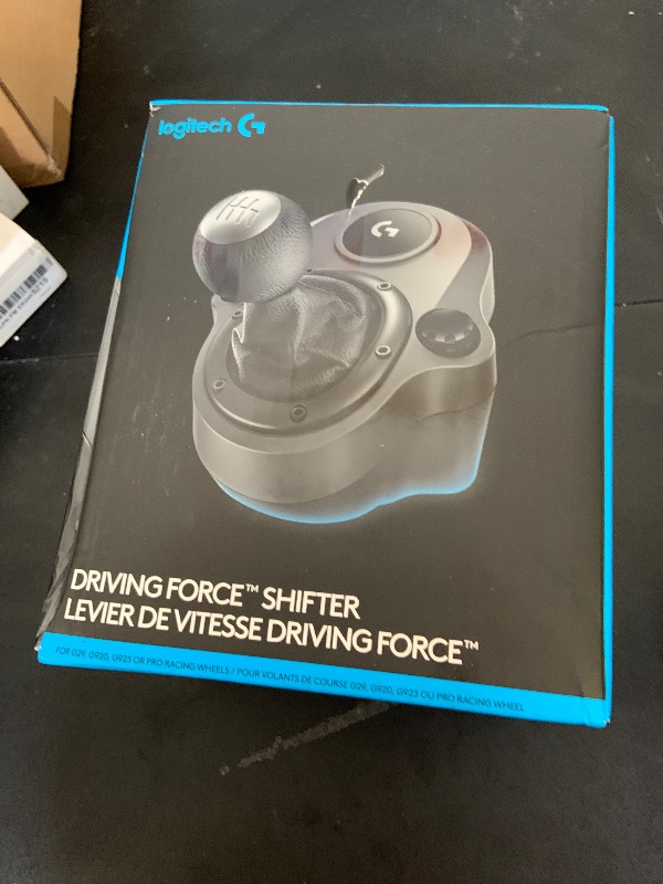 Photo 1 of Logitech G Driving Force Shifter – Compatible with G29, G920 & G923 Racing Wheels for-PlayStation 5, Playstation 4, Xbox-Series X|S, Xbox-One, and-PC