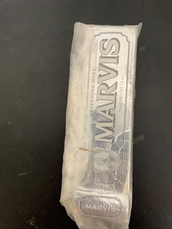 Photo 1 of Marvis Whitening Mint Toothpaste, 3.8 Ounce (Pack of 1)