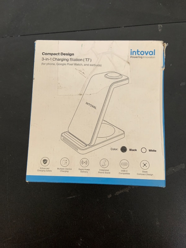 Photo 1 of Intoval 3 in 1 Charging Station for Google/Apple/Samsung