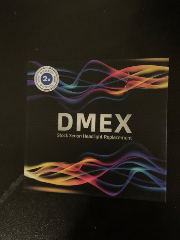 Photo 1 of DMEX D3S HID Headlight Bulbs Xenon 6000K Cool White 35W Replacement 66340 42403 42302 Headlamp - Pack of 2(Not fit Halogen Headlight Assembly)