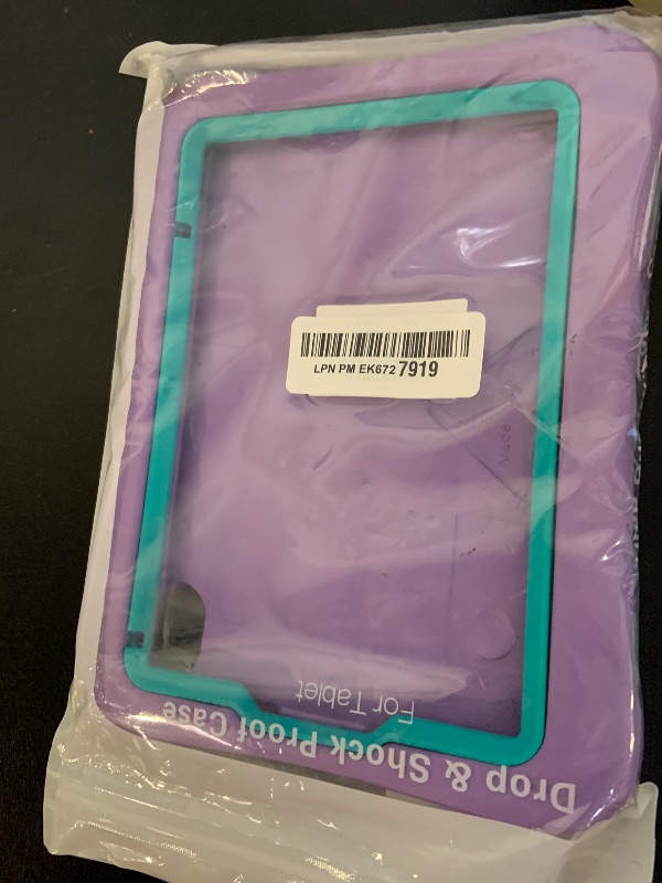 Photo 1 of Kids Case for iPad Mini 7 (A17 Pro) 2024 /iPad Mini6 2021, Light Weight Heavy Duty/Shockproof/Drop Proof with Handle/Kickstand, Child Friendly Cover for iPad Mini 7th/6th Gen 8.3inch (Purple)