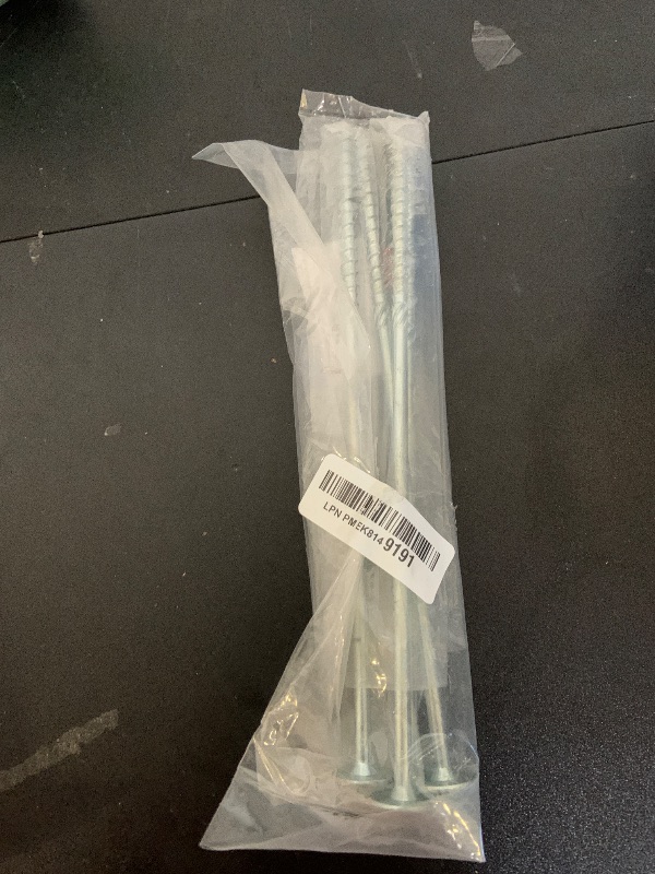 Photo 1 of Keyfit Tools JUMBO 6 INCH WIDE Screw In Heavy Duty 304 Stainless Steel Low Profile Property Markers 4 Pack ~Frozen Ground NO Problem~ Screw in Survey Markers Flat Boundary Stakes Land Pins 6 Inch Wide