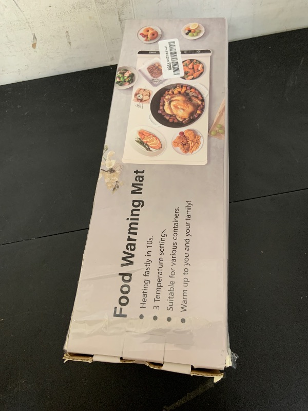 Photo 1 of Warming Mat for Food,Food Warming Mat,Electric Warming Tray for Buffets Party and Home Daily Use,Heating Fastly in 10s,Portable Design,Timed Function for Your Family.