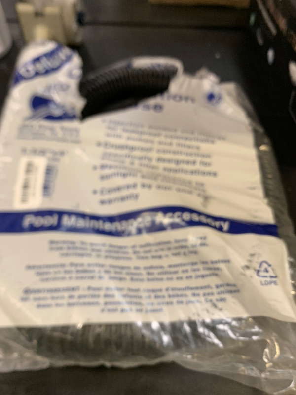 Photo 1 of JED Pool Tools 60-345-04 Deluxe Filter Connecting Hose for Swimming Pool, 1-1/2-Inch by 4-Feet