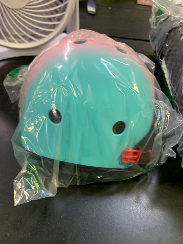 Photo 1 of Kids Helmet, Color Gradient Skateboard Helmet for 3-5-8-14 Years Kids Girls Boys Youth Bike Helmet for Cycling Scooter Roller Skate Bicycle Rollerblading Skating