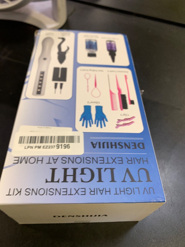 Photo 1 of Uv Light Hair Extensions Kit for Women – Seamless Blending, New Patented Design Easy Application, Long-Lasting & Reusable Extensions for Instant Volume & Professional Results at Home