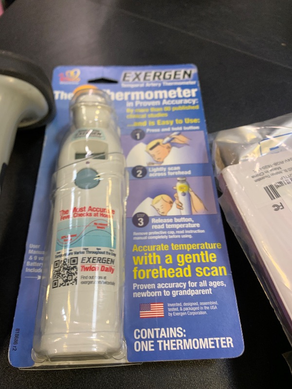 Photo 1 of Exergen Thermometer, Temporal Scanner 1 thermometer