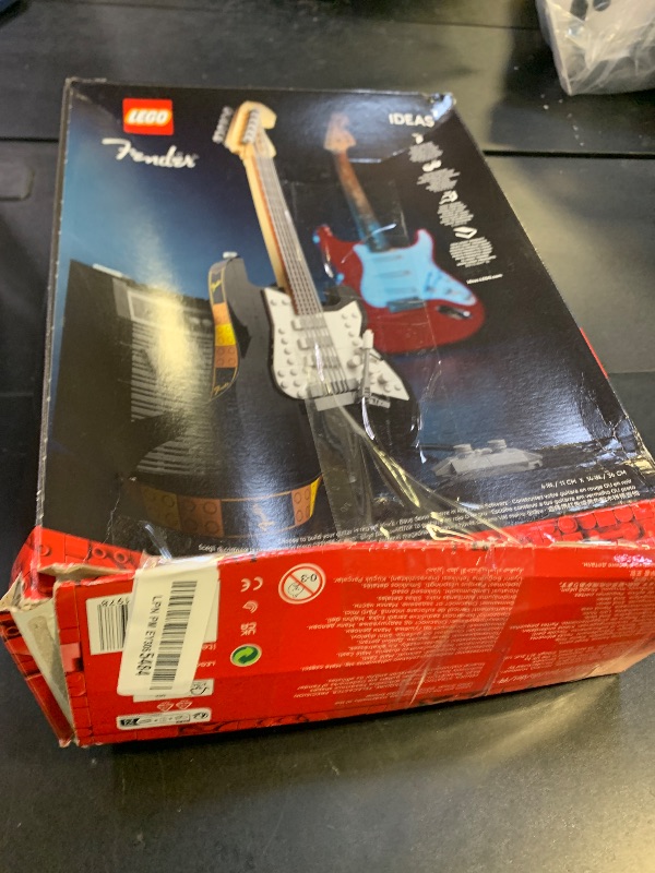Photo 1 of LEGO Ideas Fender Stratocaster 21329 DIY Guitar Model Building Set for Music Lovers, Complete with 65 Princeton Reverb Amplifier & Authentic Accessories, Perfect Way to Rock Gift Giving