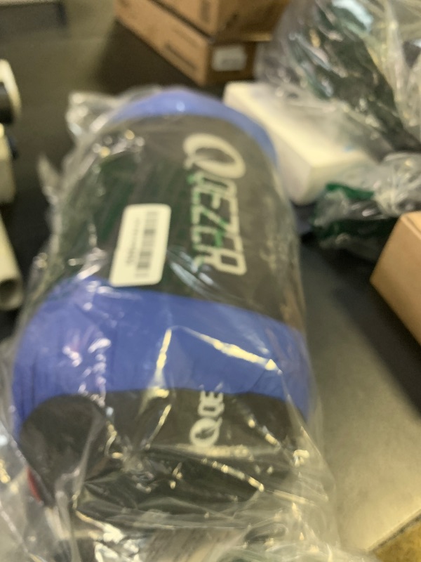 Photo 1 of QEZER Down Sleeping Bag for Adults 32 Degree F Backpacking Sleeping Bag with 600 FP Down Ultralight Mummy Sleeping Bag with Pouch?RoyalBlue?