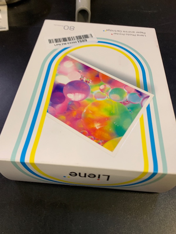 Photo 1 of Liene Amber M100/M200 4x6" Photo Printer 80 Sheets Photo Paper & 2 Ink Cartridges Refill, Dye Sublimation, Water Oxidation-Proof, Only for Liene DHP512/DHP513 Printer, for Display, Framing, Scrapbook