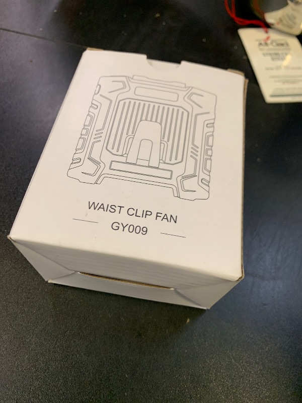 Photo 1 of All-New 2025 Version Waist Fan - Portable Belt Clip Fan with 10000mAh Battery, 35H Runtime, 6 Speeds, 59ft/s Strong Wind with LED SOS Light, 18500RPM for Jobsite, Farming, Fishing, and Travel